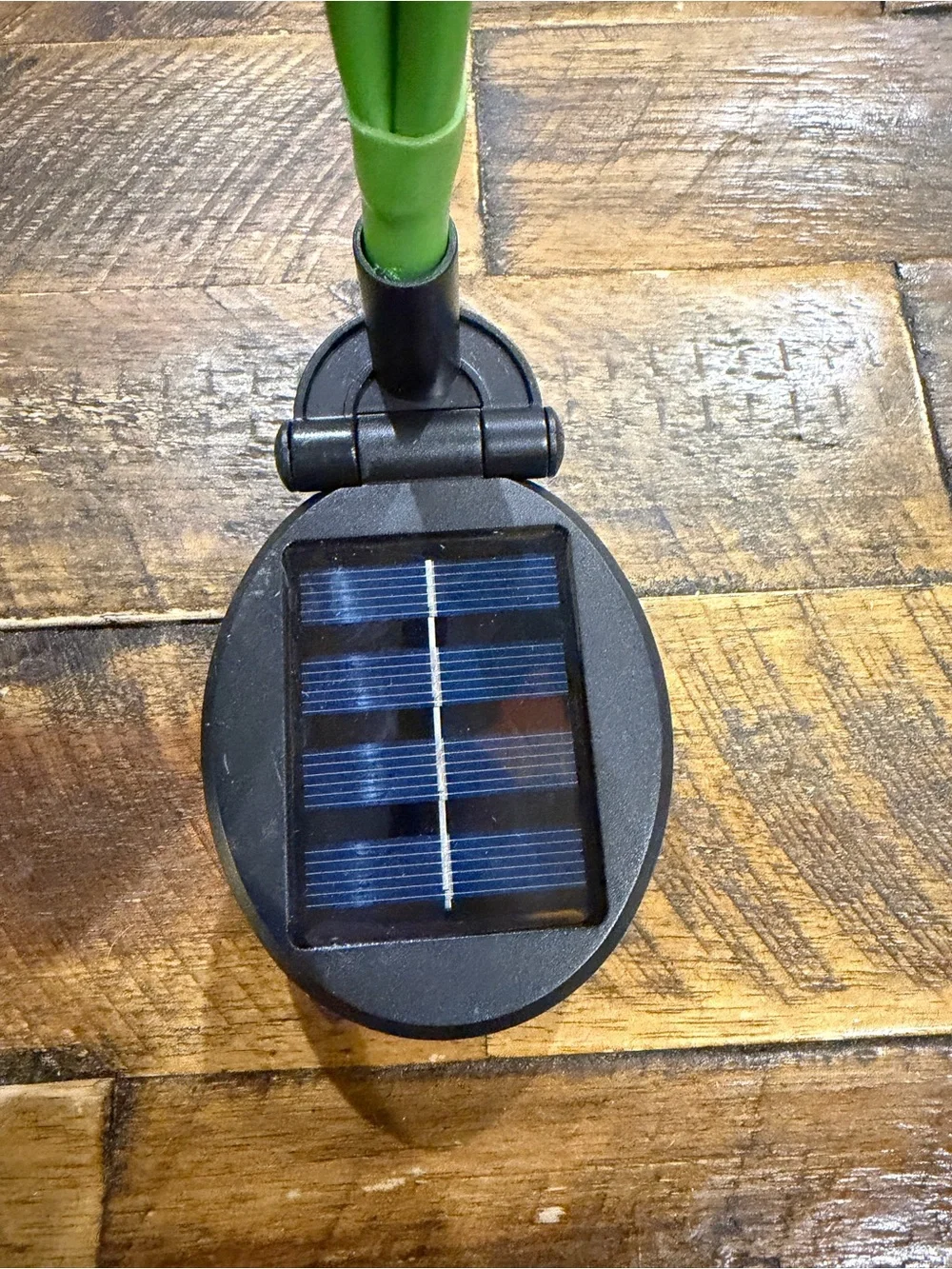 Set 4 Outdoor Solar-Powered LED Sunflower Garden Stakes Path Patio Lights Flower